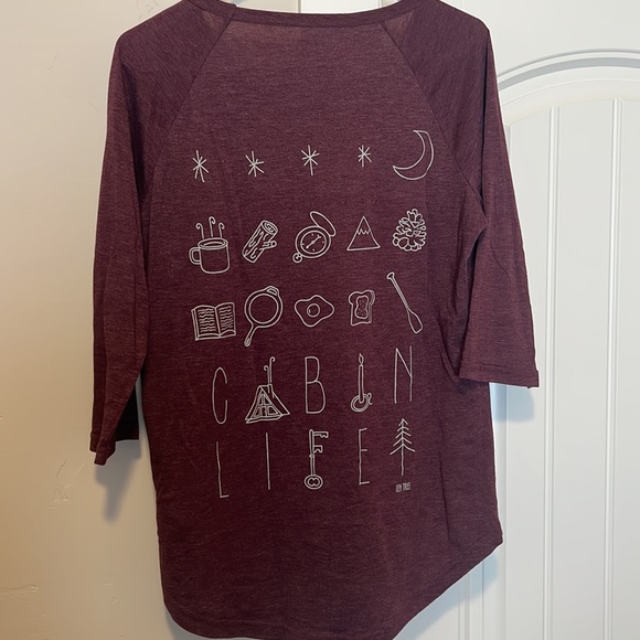 TenTree Womens 3/4 Sleeve T Shirt - Picture 2 of 4